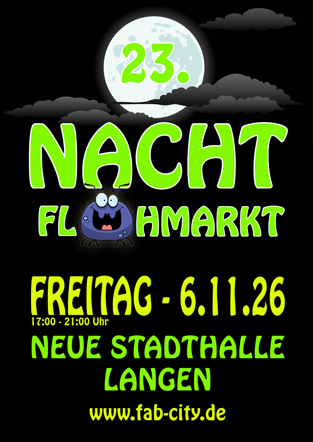 Flyer Nachtflohmarkt23