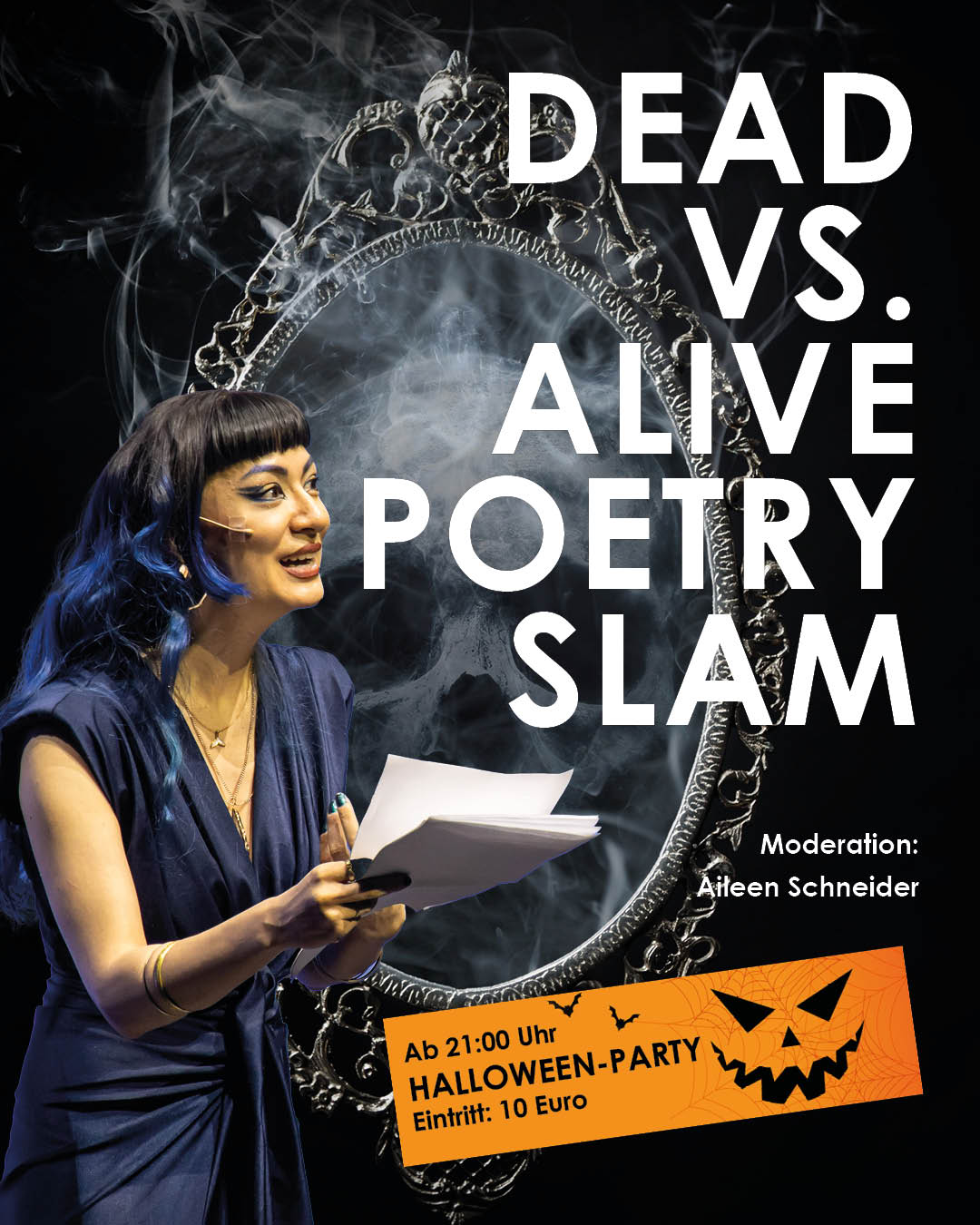 Flyer Dead vs Alive Poetry Slam